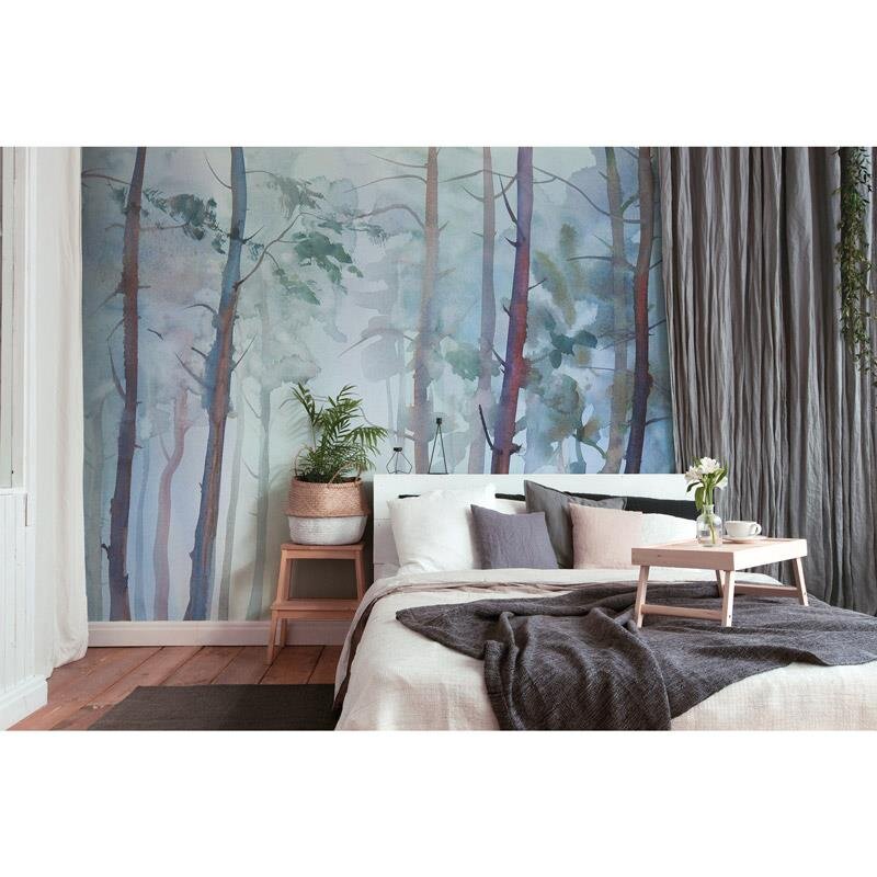 Digitaldruck-Tapete Aquarelle Fores livingwalls (DD118801)