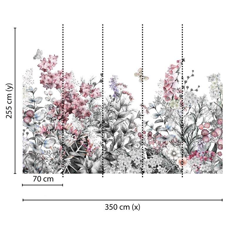 Digitaldruck-Tapete Flower Painting livingwalls (DD118800)