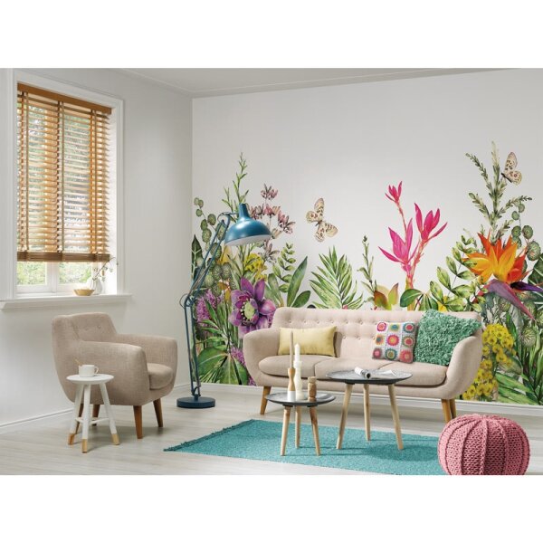 Digitaldruck-Tapete Motley Flowers livingwalls (DD118799)