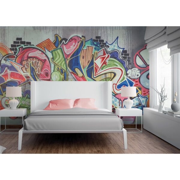 Digitaldruck-Tapete Graffiti livingwalls (DD118790)
