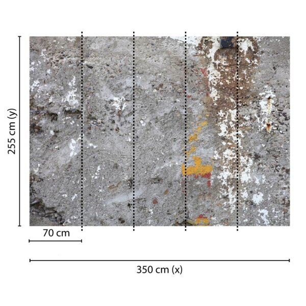 Digitaldruck-Tapete Beton Detail livingwalls (DD118789)