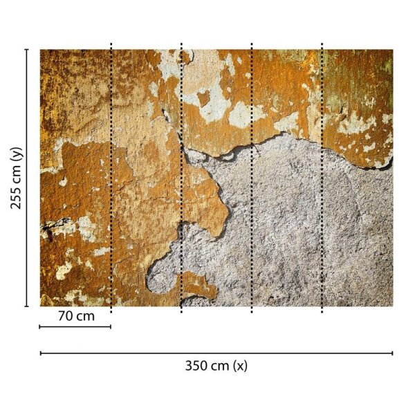 Digitaldruck-Tapete Concrete Old livingwalls (DD118787)