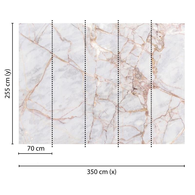 Digitaldruck-Tapete Gray Light Marble livingwalls (DD118760)