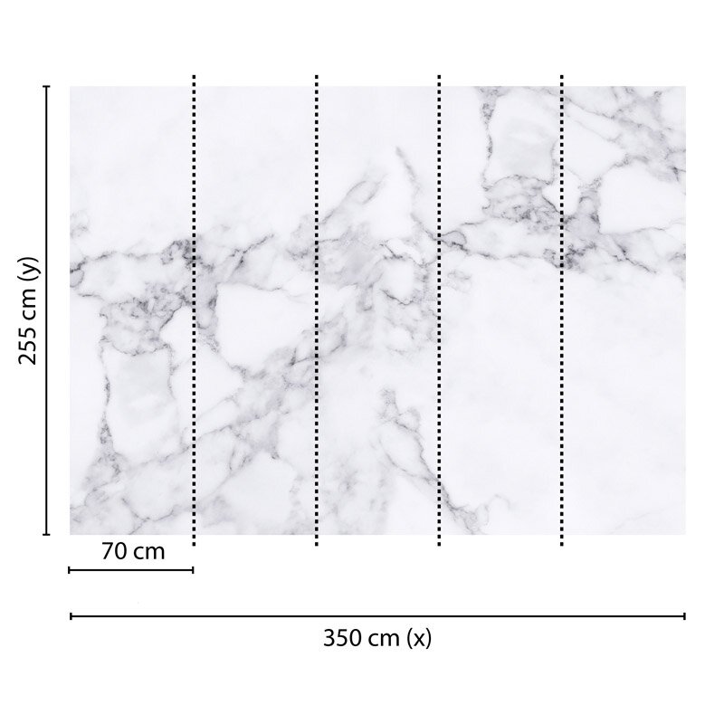 Digitaldruck-Tapete White Marble 1 livingwalls (DD118754)