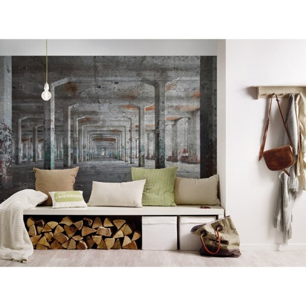 Digitaldruck-Tapete Concrete Posts livingwalls (DD118746)