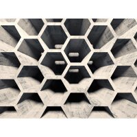 Digitaldruck-Tapete Honeycomb Structure 2 livingwalls...