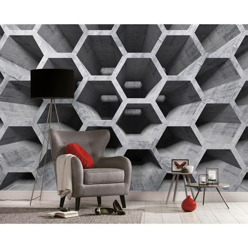 Digitaldruck-Tapete Honeycomb Structure 1 livingwalls (DD118738)