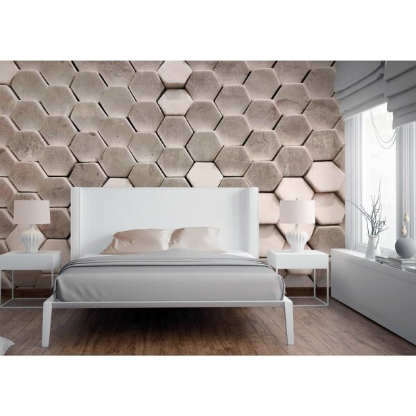 Digitaldruck-Tapete Hexagon Surface 2 livingwalls (DD118724)