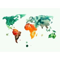 Digitaldruck-Tapete Colourful World 3 livingwalls (DD118700)