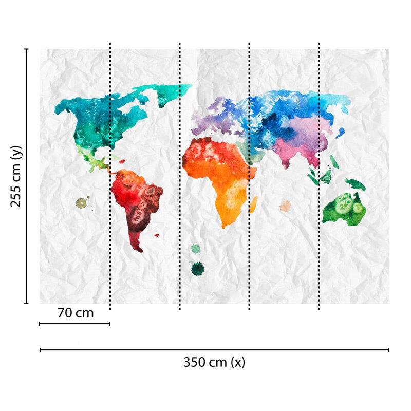 Digitaldruck-Tapete Colourful World 2 livingwalls (DD118698)