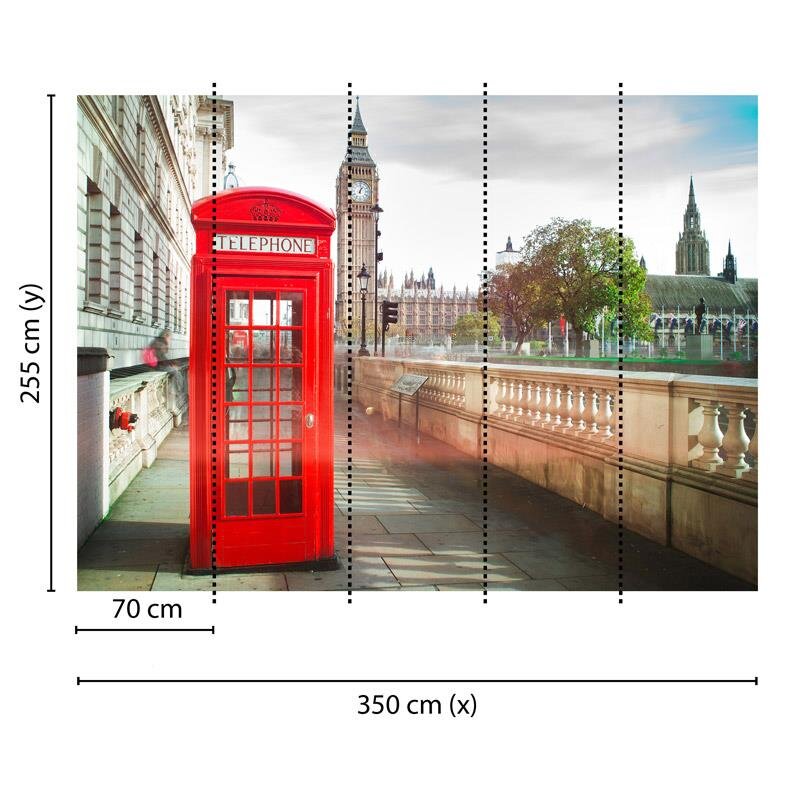 Digitaldruck-Tapete Phone Booth livingwalls (DD118686)