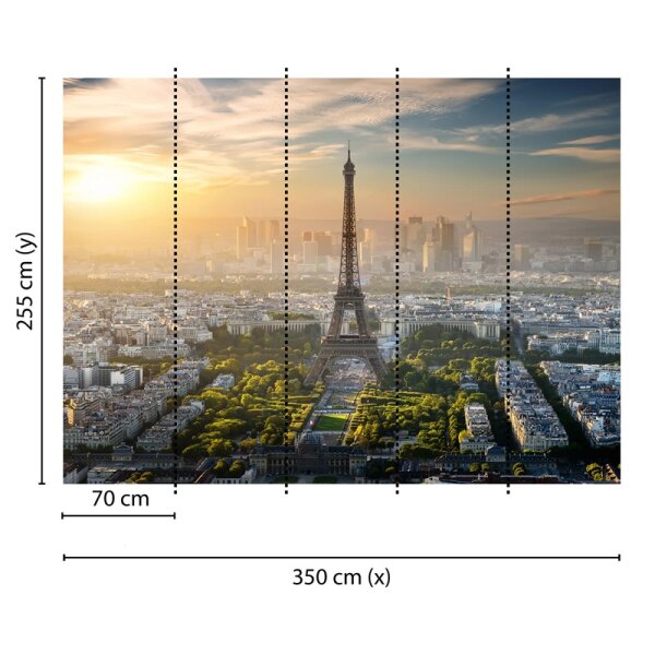 Digitaldruck-Tapete Eiffel Tower livingwalls (DD118684)