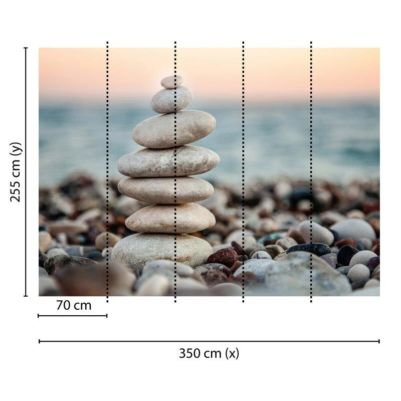 Digitaldruck-Tapete Stone Beach 1 livingwalls (DD118670)