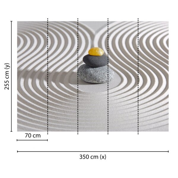 Digitaldruck-Tapete Hot Stone Spa livingwalls (DD118668)