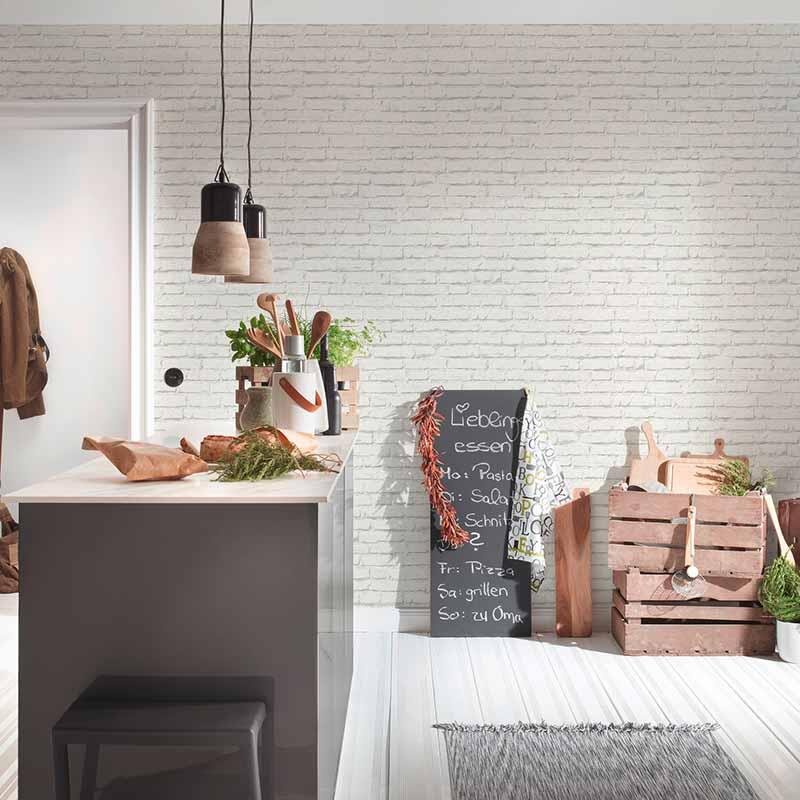 Tapete Grau, Silber AS-Creation Vliestapete (343992)