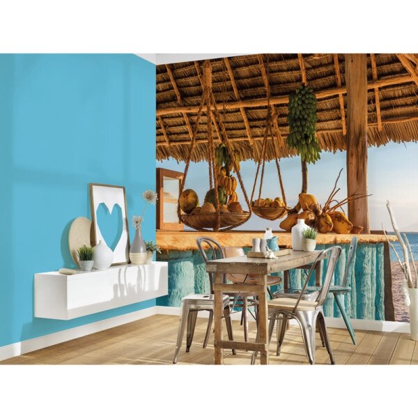 Digitaldruck-Tapete Beach Bar livingwalls (DD118658)