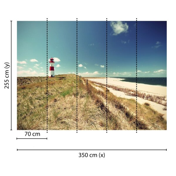 Digitaldruck-Tapete Lighthouse livingwalls (DD118654)