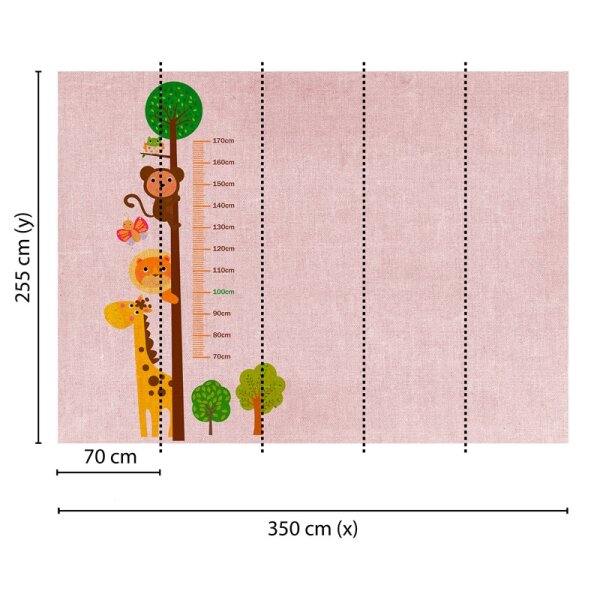 Digitaldruck-Tapete Kids Grow Stick 2 livingwalls (DD118648)