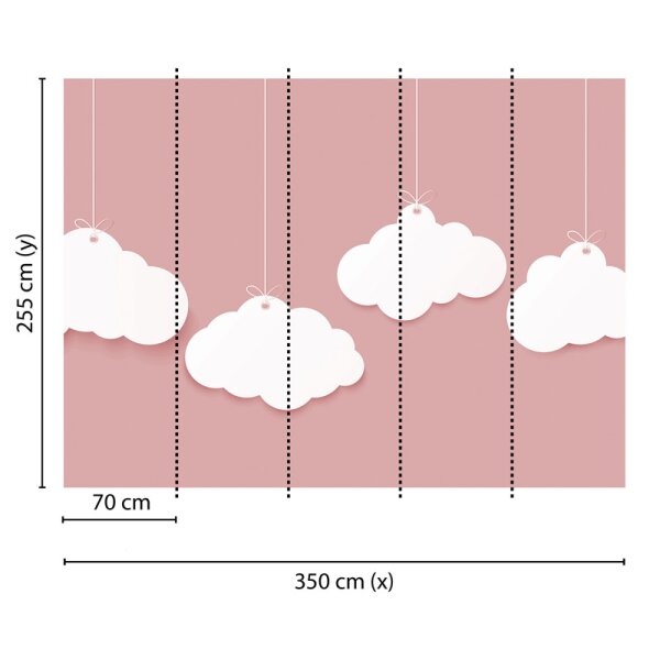 Digitaldruck-Tapete Clouds 3 livingwalls (DD118644)