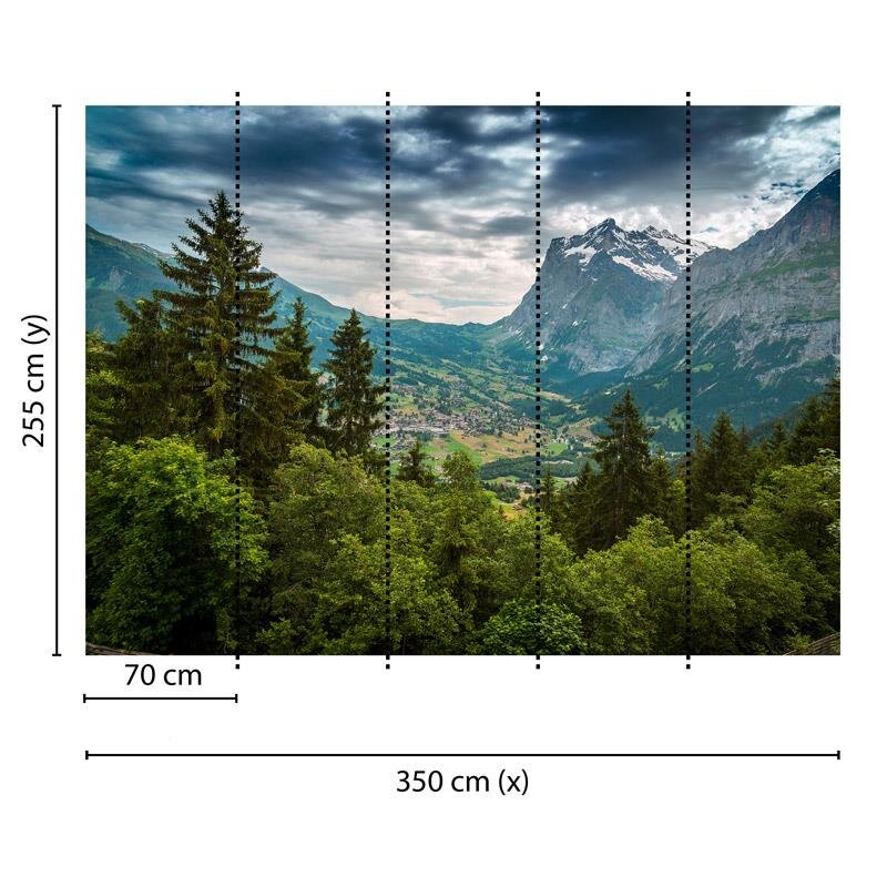 Digitaldruck-Tapete Mountain Views livingwalls (DD118620)