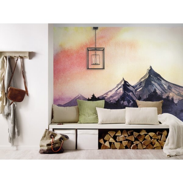 Digitaldruck-Tapete Mountain Paint 1 livingwalls (DD118606)