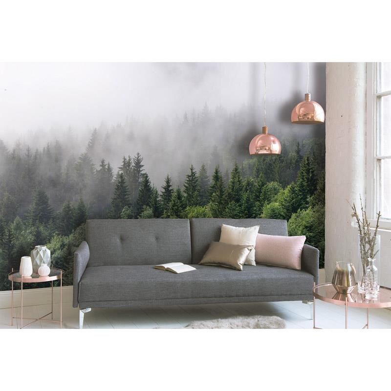 Digitaldruck-Tapete Foggy Fir Trees livingwalls (DD118602)