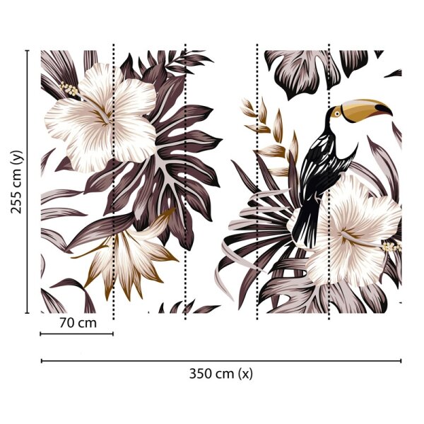 Digitaldruck-Tapete Toucan 2 livingwalls (DD118578)