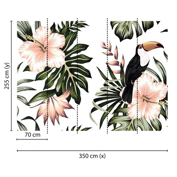 Digitaldruck-Tapete Toucan 1 livingwalls (DD118576)