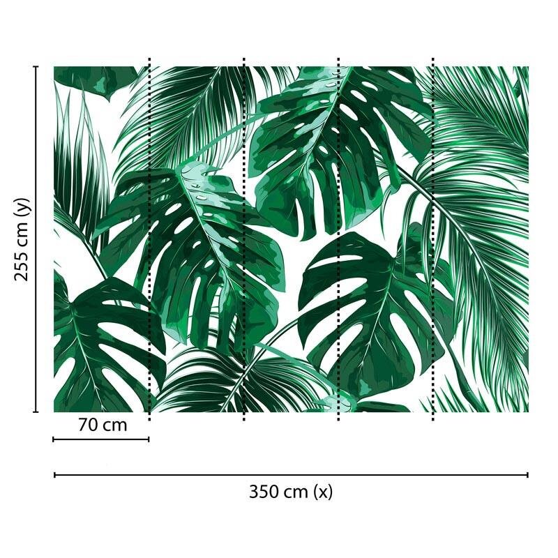 Digitaldruck-Tapete Palm Leaves 1 livingwalls (DD118572)