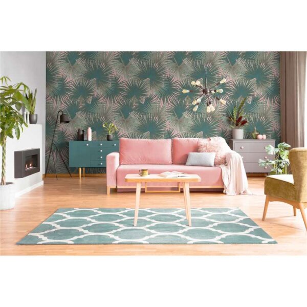 Digitaldruck-Tapete Grün, Rosa livingwalls (391844)