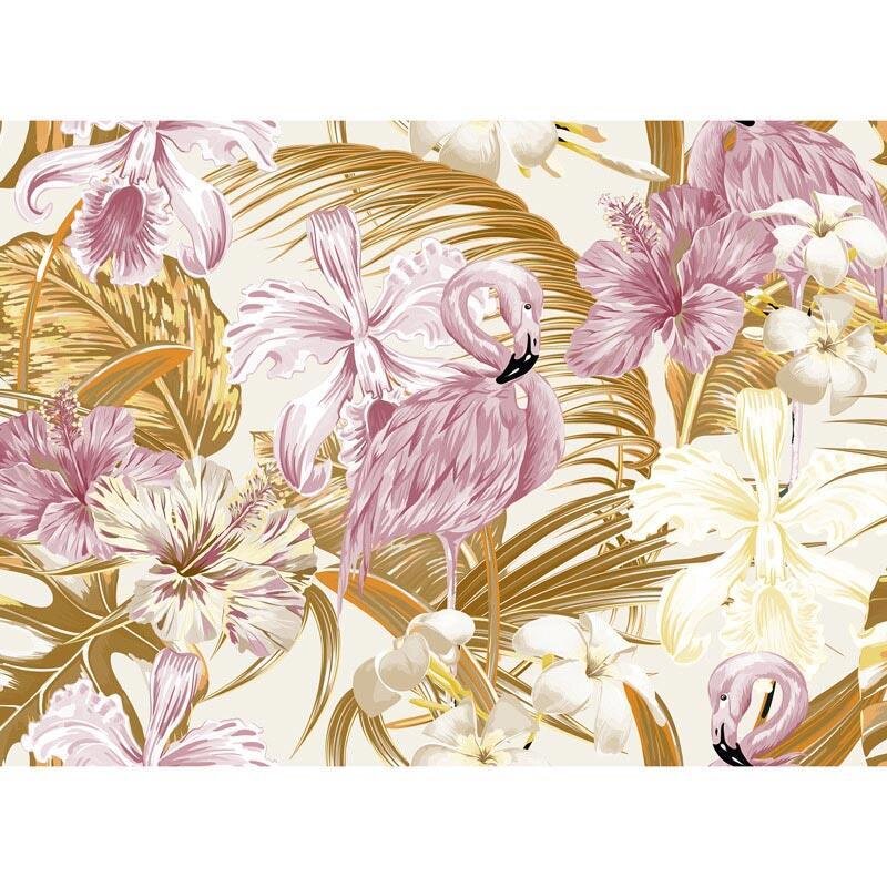 Digitaldruck-Tapete Flamingo Art 2 livingwalls (DD118566)