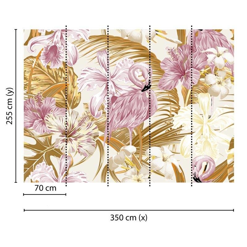 Digitaldruck-Tapete Flamingo Art 2 livingwalls (DD118566)