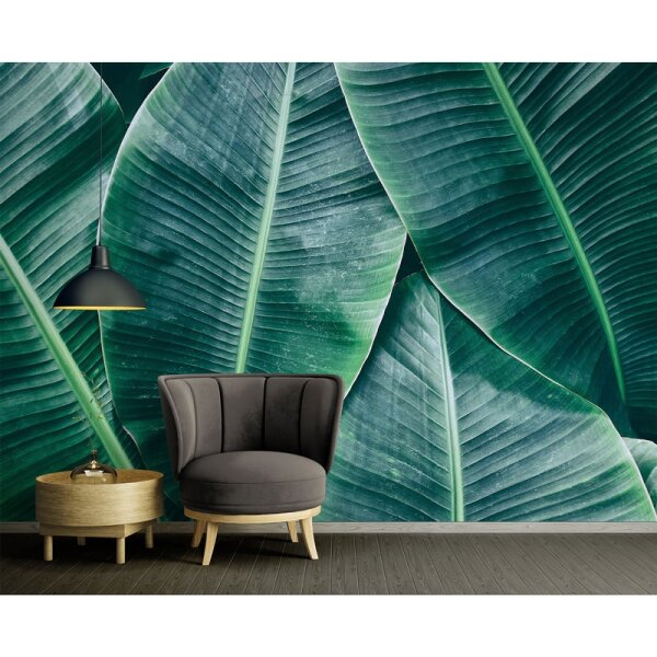 Digitaldruck-Tapete Banana Leaves 1 livingwalls (DD118560)