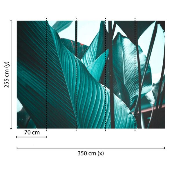 Digitaldruck-Tapete Leaf Stalks 2 livingwalls (DD118558)