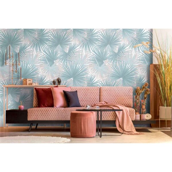 Digitaldruck-Tapete Blau, Türkis livingwalls (391843)