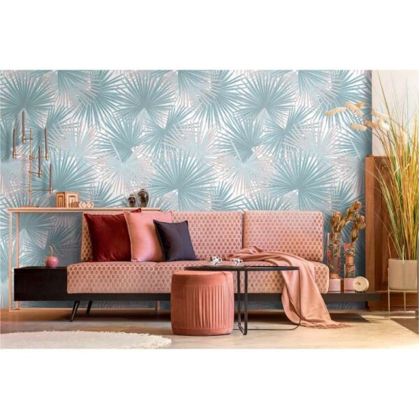 Digitaldruck-Tapete Blau, Türkis livingwalls (391843)