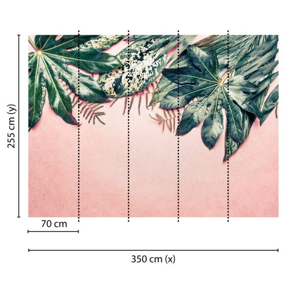 Digitaldruck-Tapete Leaves Variety 1 livingwalls (DD118548)