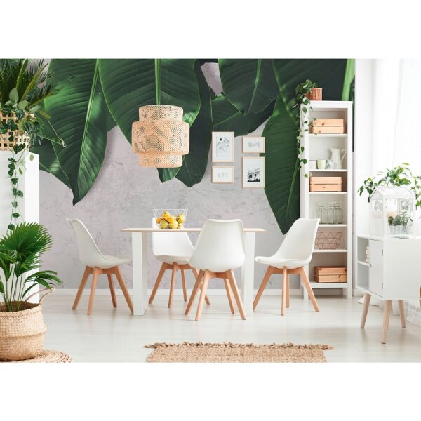Digitaldruck-Tapete Leaves Wall 2 livingwalls (DD118546)