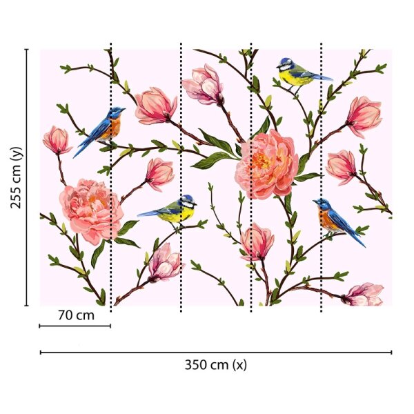 Digitaldruck-Tapete Little Birds livingwalls (DD118538)