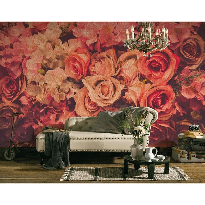 Digitaldruck-Tapete Flower Wall livingwalls (DD118524)