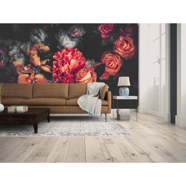 Digitaldruck-Tapete Romantic Flowers 1 livingwalls (DD118510)