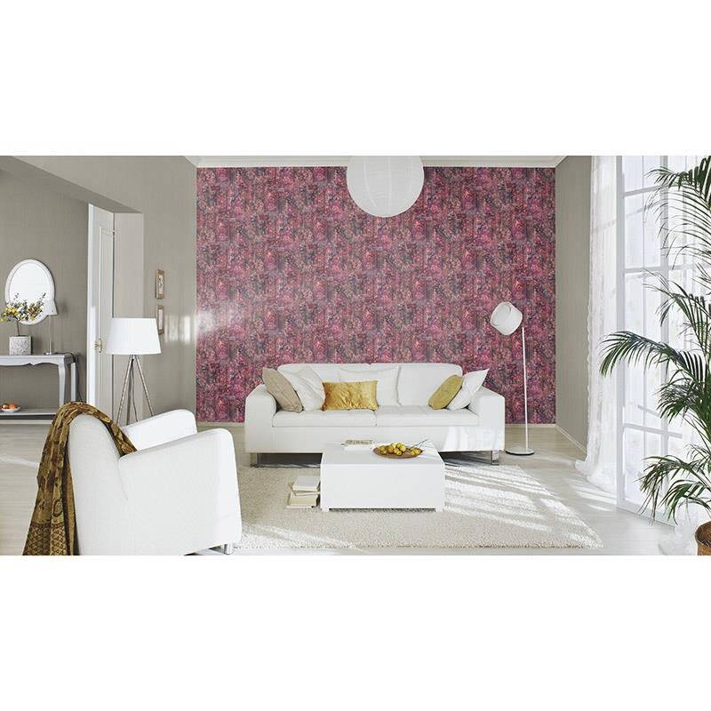 Tapete Grau, Silber BARBARA Vliestapete (536843)