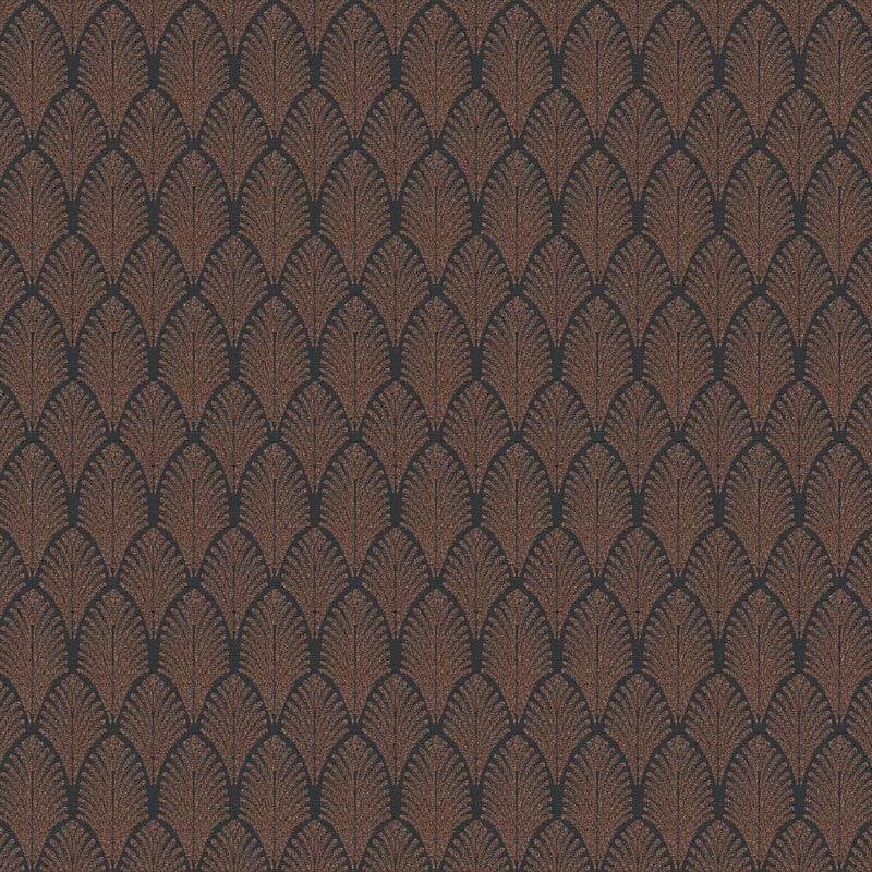 Tapete Orange, Terrakotta, Schwarz, Anthrazit AS-Creation Vliestapete (374842)