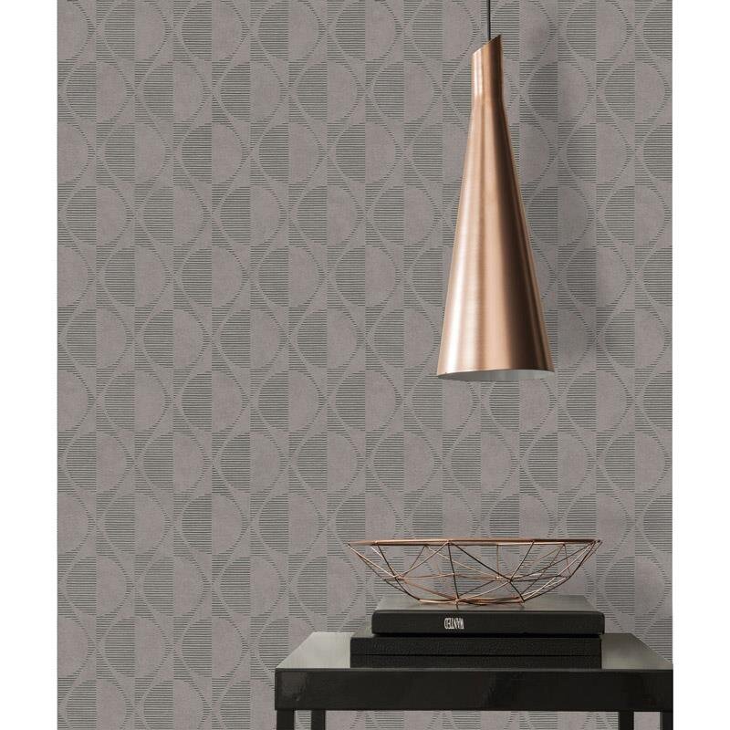 Tapete Grau, Silber AS-Creation Vliestapete (374785)