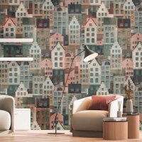 Digitaldruck-Tapete Bunt livingwalls (391822)