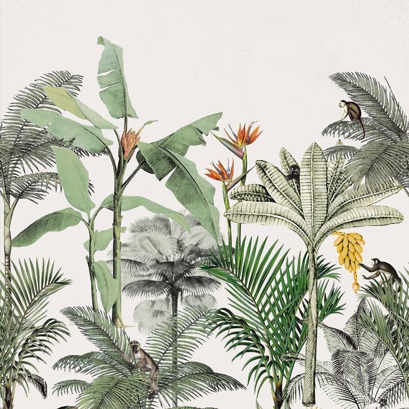 Digitaldruck-Tapete Grün, Weiß Studio Onszelf (539172)