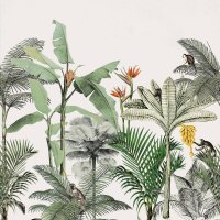 Digitaldruck-Tapete Gr&uuml;n, Wei&szlig; Studio Onszelf...