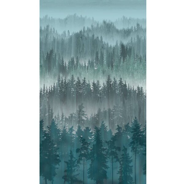 Digitaldruck-Tapete Blau, Grau, Grün livingwalls (391813)