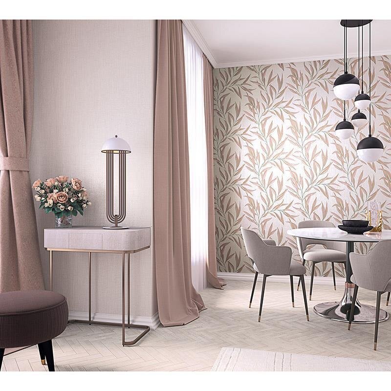 Tapete Beige, Creme, Weiß Marburg Vliestapete (32202)