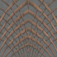 Tapete Gold, Kupfer, Grau, Silber Marburg Vliestapete...